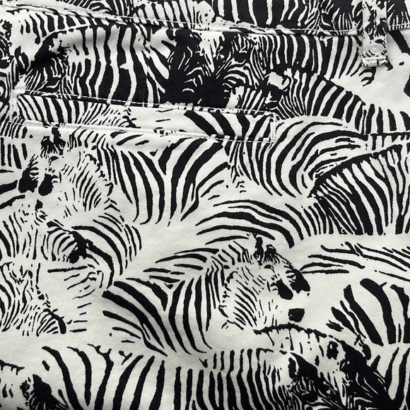 Liz Claiborne Zebra Print Shorts Size 16 - Picture 9 of 16